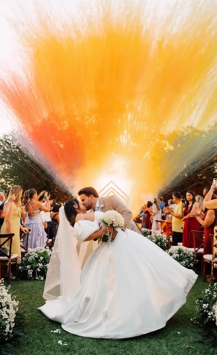 7 ideias de chá revelação com fumaça colorida